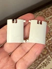 Vintage 1983 Hasbro GI Joe Skystriker Set of 2 Landing Gear Wheel Covers Part
