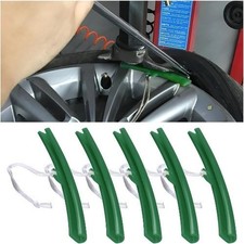 Car Tire Changing Rim Protector, 5 Pcs Wheel Changing Rim Savers, Color: Green