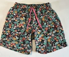 Chubbies The Bloomerangs 7"  Classic Swim Trunks Mens Size Small  Brief Lined
