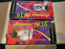 ADJ American DJ 16" Mirror Disco Ball Mirrorball NIB NOS Excellent 