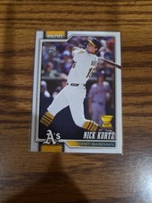2026 Topps Series 1 #97 Nick Kurtz Gold Cup Athletics