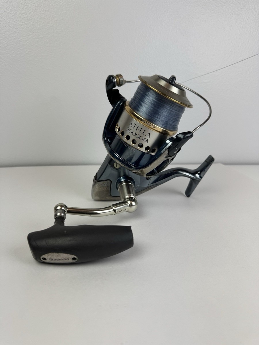 Shimano Stella 20000FA Saltwater Fishing Reel | eBay
