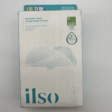 ILSO Natural Mild Clear Nose Patch (Korean) Blackhead Remover for Nose