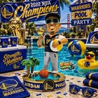 JORDAN POOLE Golden State Warriors "Poole Party" NBA Finals #72 Bobblehead