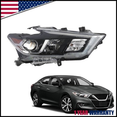 LED Headlight Passenger Side Right For 2016-2018 Nissan Maxima SR Platinum