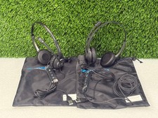 LOT OF 4  Sennheiser MSIP-REM-SC9-SCUSB SC 260 USB Wired Headset w/ Pouch
