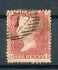 GREAT BRITAIN / GB 1858-79 1d Penny Red - Letters HB - Plate 76 - QV - SG 43