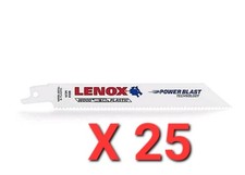 Image of LENOX TOOLS 20535B850R Reciprocating Saw Blade, 8 Inch Length, 10/14 TPI, 25PK