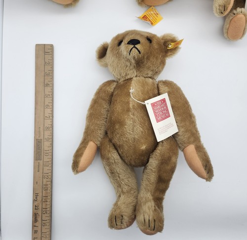 Vintage Steiff Margaret Strong Museum 1904 Classic Teddy Bear Family Set Of 5 - Picture 15 of 24