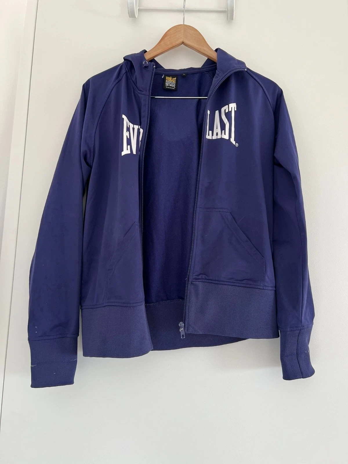 EVERLAST Logo Polyester Tracksuit Jacket Hoodie (zip-up)