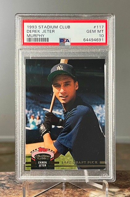 Derek Jeter 1993 Topps Stadium Club Murphy