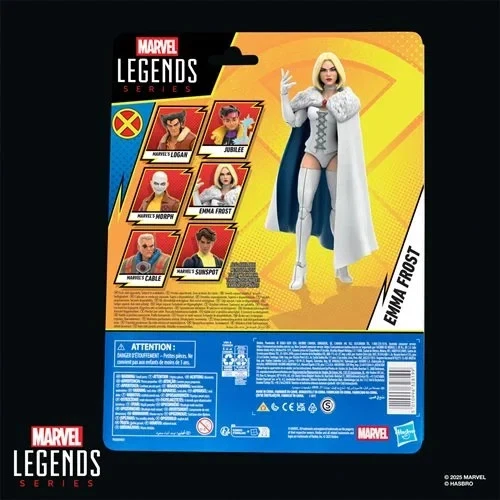 IN STOCK! X-Men 97 Marvel Legends 6-inch Emma Frost AF BY HASBRO - Image 2 of 4