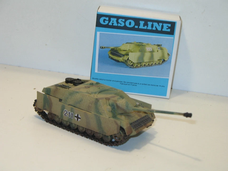 SOLIDO, German Jagdpanzer L/48 Military Camo Gasoline Line - Image 2 of 3