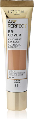 L'Oréal Paris Age Perfect BB Cream 01 Light Ivory, leicht, angereichert mit Hy