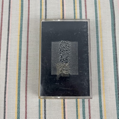 Vintage 1979 Joy Division Cassette Unknown Pleasures Post Punk Album Qwest Tape
