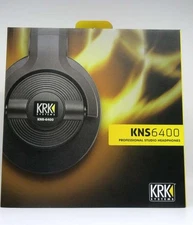 KRK KNS6400 Closed-Back Dynamic 40mm Driver Headphones 36Ω Wired