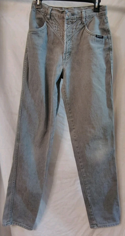 Jeans Western de colección años 90: 9/10 - 11.  Montañas Rocosas y Wranglers - Sin bolsillos traseros Foto 2 de 4