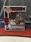 Funko Pop! Rides! Marvel Deadpool On Unicorn.