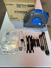 Stamina Mini Exercise Bike w/ Smooth Pedal Under Desk Exercise Bike Home/Office