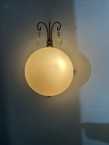 Vintage 1940's Wall PAIR (2) Sconces