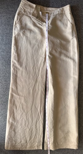 Missoni, Missoni Vintage Women’s Beige Summer Pants Wide Leg Size IT38 Made In Italy