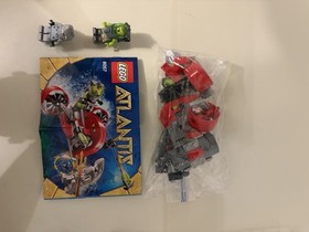 LEGO Atlantis Lot 7977, 7978, 8057, Complete w/ Instructions