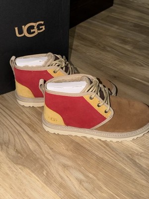 Size 10 Ugg Mens Neumel Mashup Suede Lace-Up Chukka Boots  display picture 2