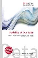 Lambert M. Surhone (U. A.) | Sodality Of Our Lady | Taschenbuch | Englisch
