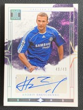 Andriy Shevchenko 2023-24 Panini Impeccable Premier League Stars Auto /49 #IS-AS