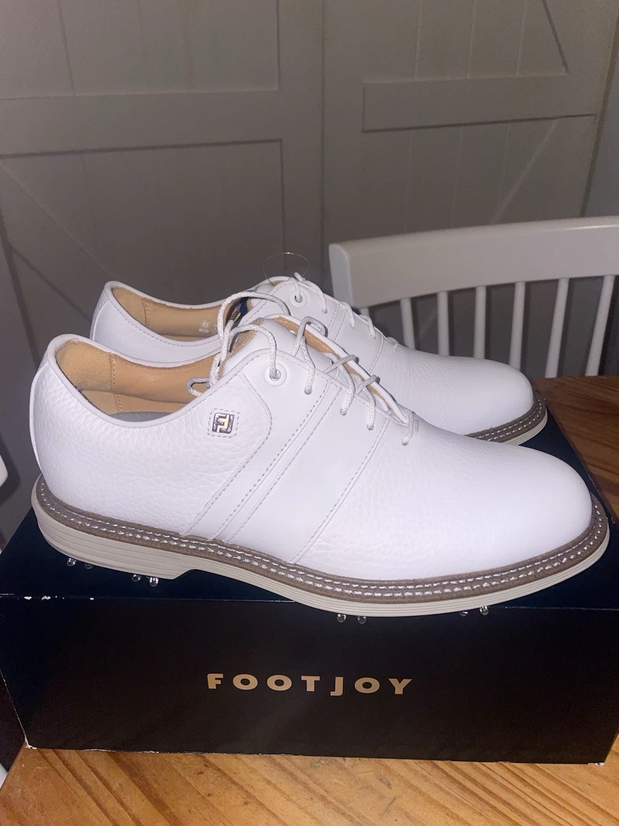 FootJoy Premiere Series Packard Golf Shoes White 54563 SZ 8M NWB