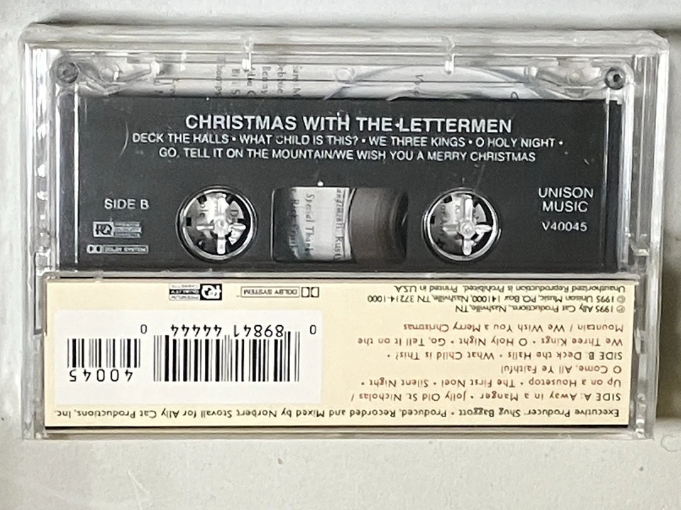 THE LETTERMEN, Christmas with The Lettermen - Cassette Tape - Image 2 of 2