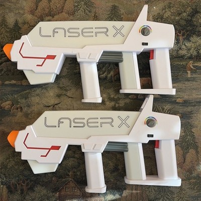 Laser X Revolution Two Player Long Range Laser Tag Gaming Blaster Set Tested
