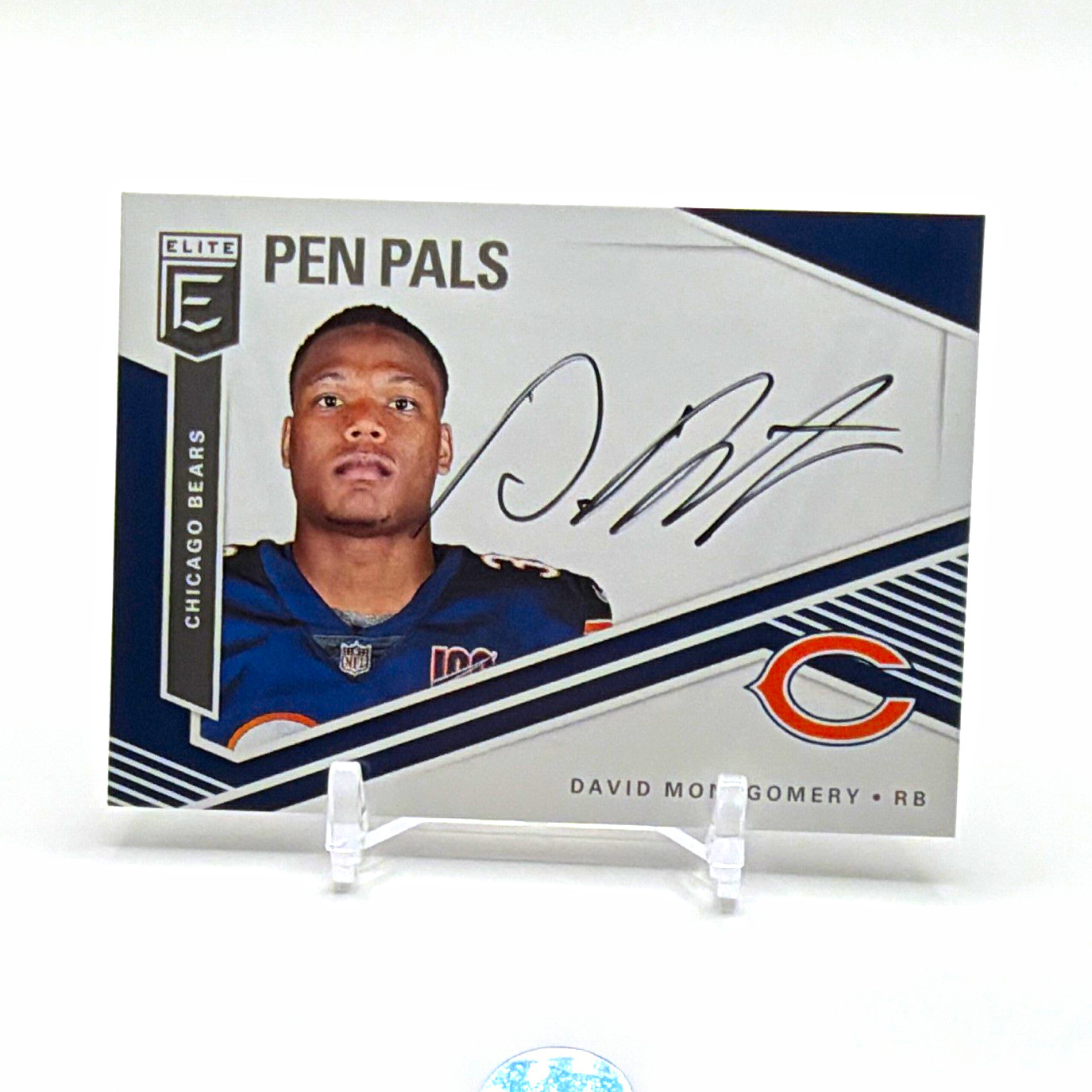David Montgomery Panini Donruss Elite Pen Pals Autographs #DM Base