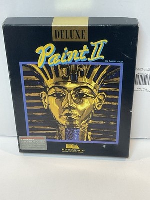Vintage Apple IIgs Electronic Arts Deluxe Paint II Dealer Training Version