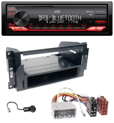 JVC Bluetooth USB DAB MP3 Autoradio für Chrysler PT Cruiser 300C Dodge Jeep Comm - Bild 1 von 4