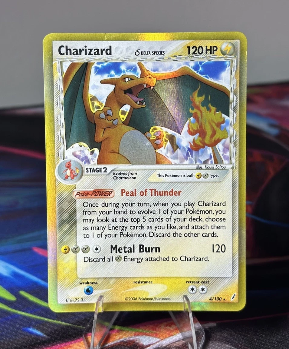 Charizard Pokémon TCG EX Crystal Guardians Rare Individual Collectible Card  Game Cards for sale