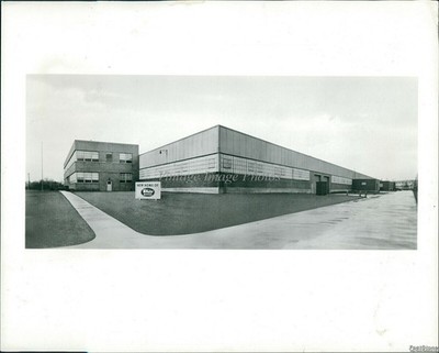 1945 Completed Construction On White Motor Co Facility Architecture Photo 8x10