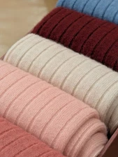 Loro Piana Cashmere Socks Gift Set. 7 Pairs New Crew Socks