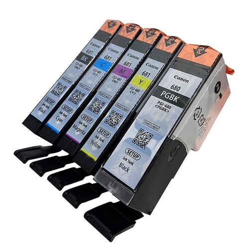 CANON TR8520 TR8620 PGI280PGBK CLI281BK C M Y Original Genuine Ink