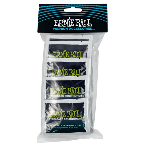 Ernie Ball Wonder Wipes Fretboard Conditioner Oil - 20 Pack