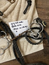 2 Piece Twisted Mouth Gag Barrel Bit