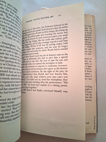 Tinker, Tailor, Soldier, Spy John Le Carre 1st /1st Edition 1974 Hardcover w/dj - Imagen 10 de 11