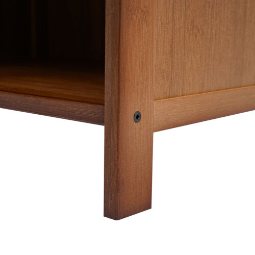 Modern Nightstand 2 Drawers End Side Table Bedside Table with Storage Cupboard - Picture 22 of 22