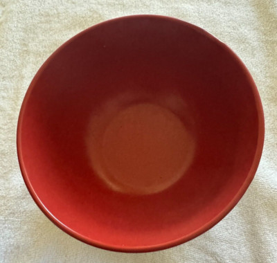 Denby Everyday Red/Salsa Cereal Bowl - Excellent Used Condition | eBay UK