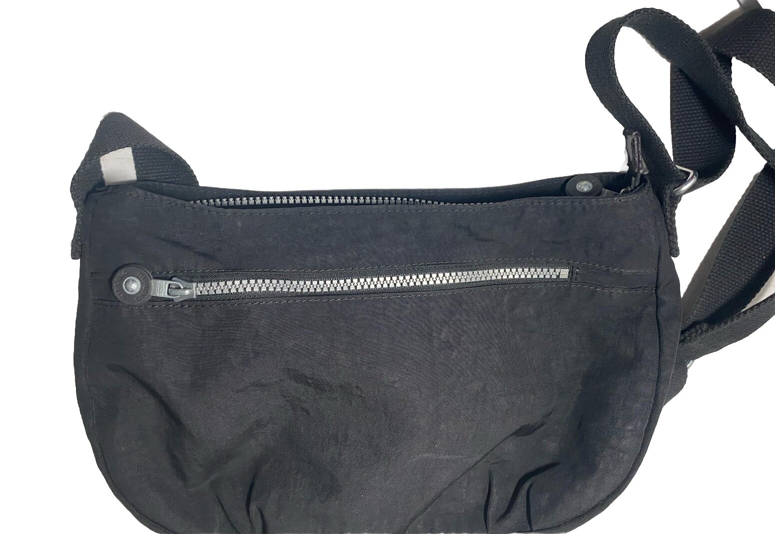 Kipling Black Medium Polyamide Syro Crossbody Tra… - image 11