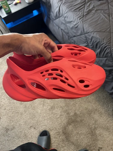 Size 14 - adidas Yeezy Foam Runner Vermillion