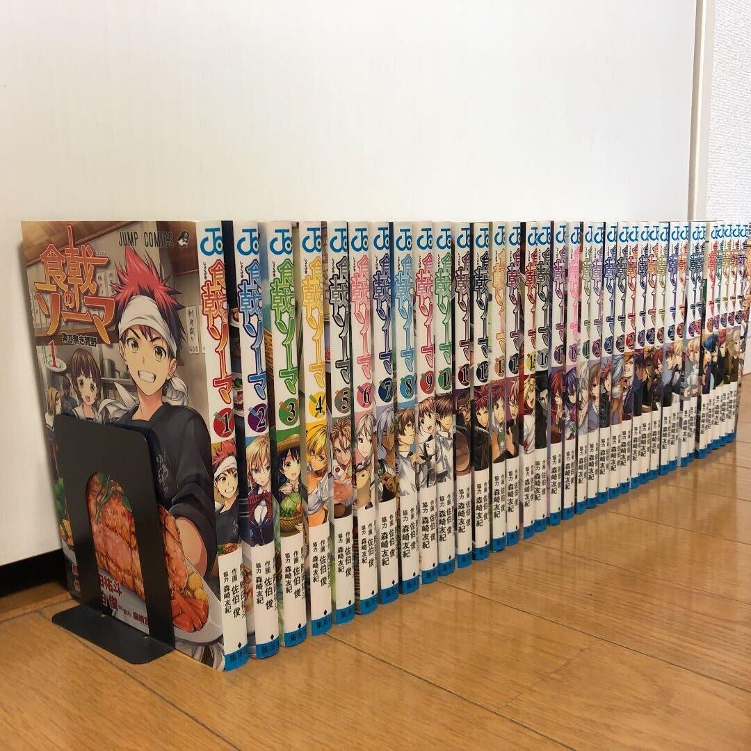 Shokugeki no Soma Food Wars Vol.1-36 complete set Manga comics Japanese ver