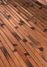 4x8 Bamboo Wainscoting Paneling Cherry Chocolate Wall Covering 4 Tiki Thatch Bar