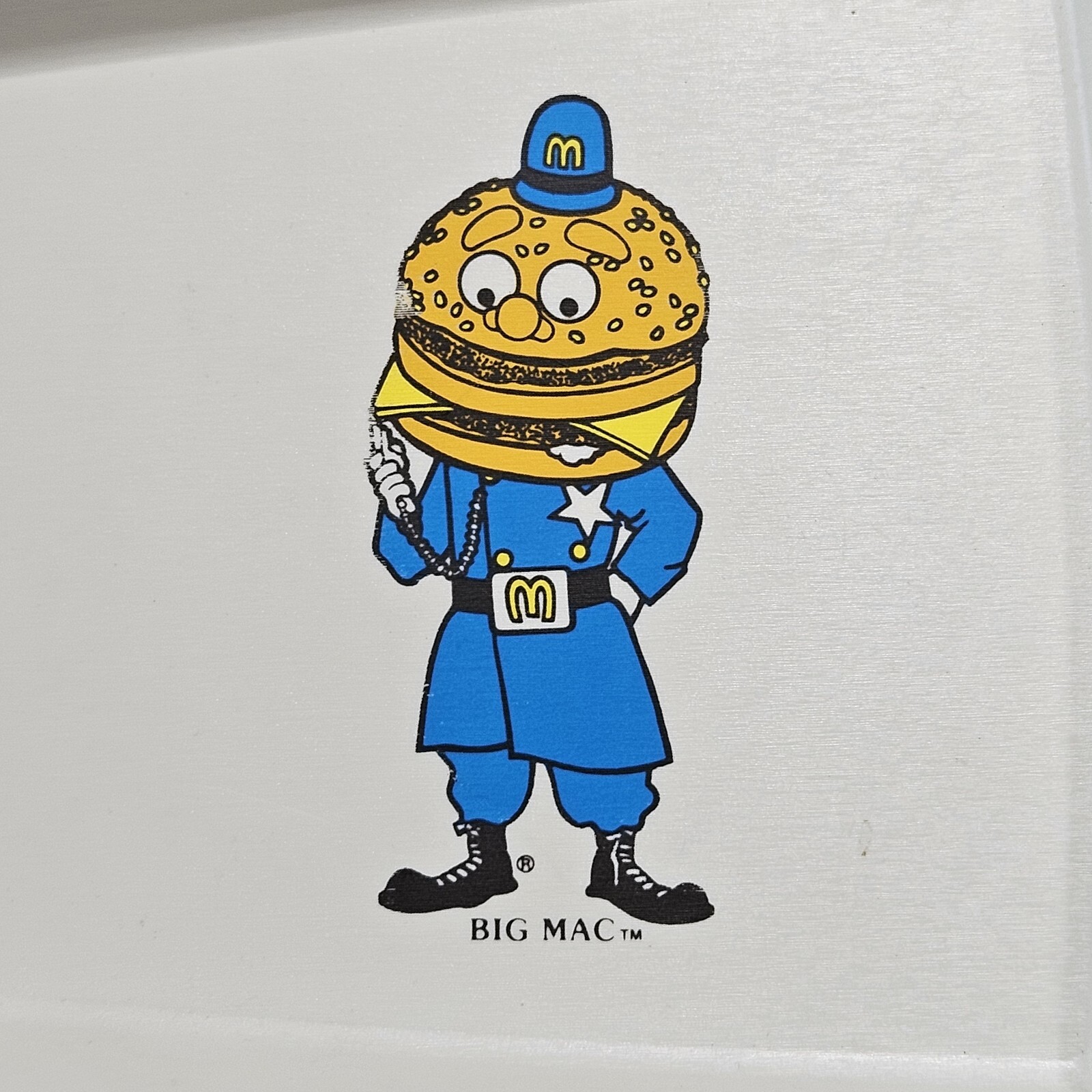 McDonalds Happy Meal Big Mac Vintage Tray Cup Holder