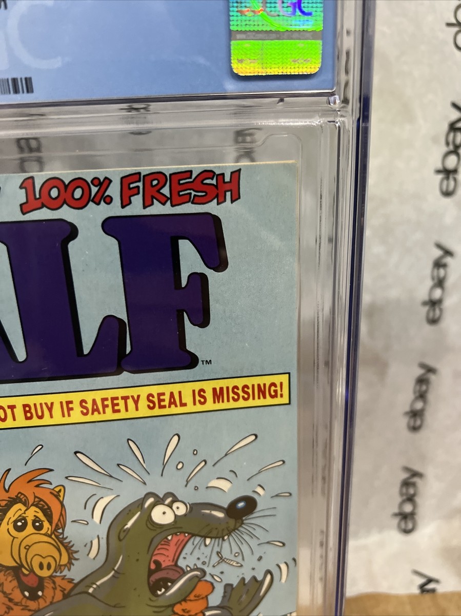 Alf #48 CGC 9.6 NM+ WP 1991 Marvel Comics Newsstand Edition Never